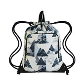 定制滌綸束口拉繩背包雙肩背學(xué)生背包滌綸鞋子收納袋